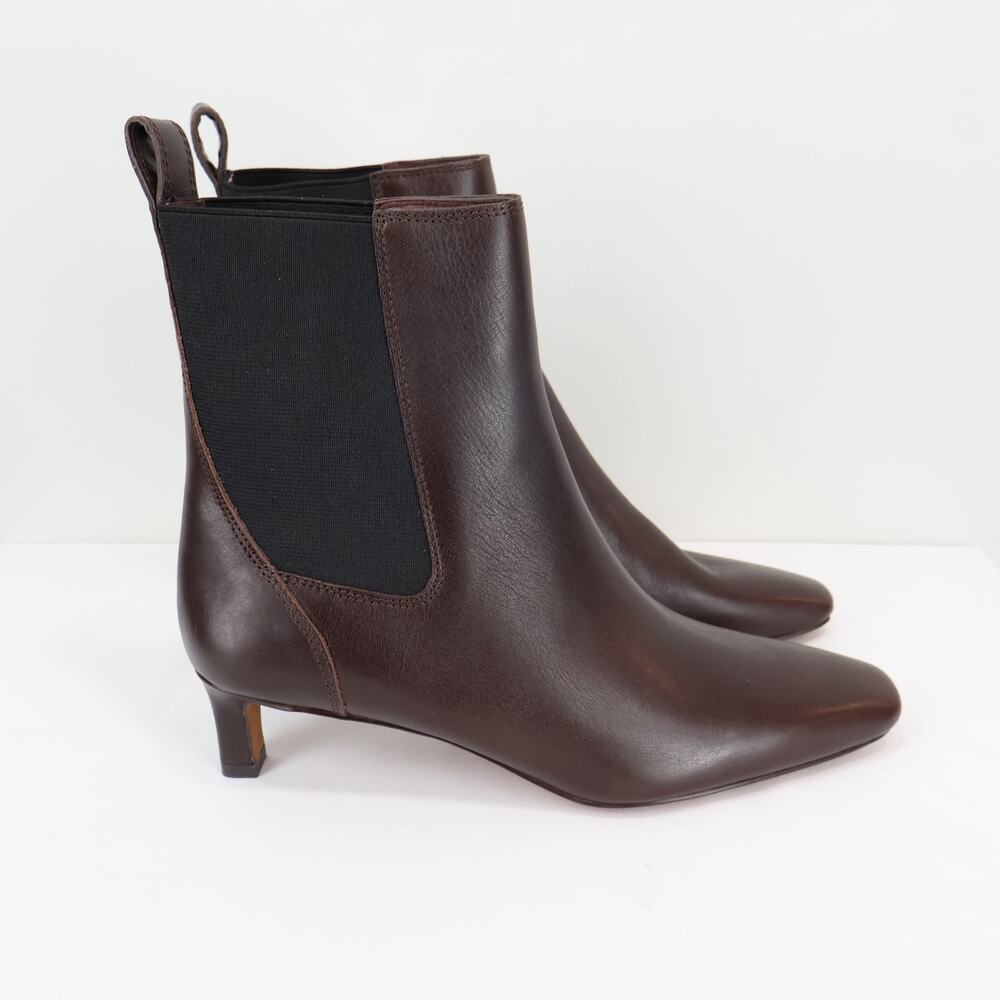 Madewell The Dimes Chelsea Boot Turkish Coffee Brown Size 7 NWOB - Picture 5 of 10